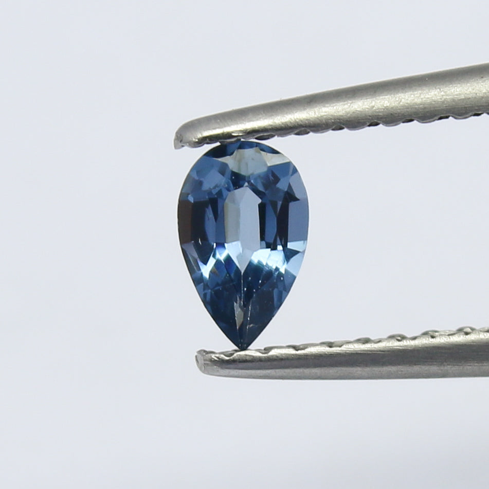 Natural Umba Sapphire 0.20 Carat 5x3 MM Pear Shape Faceted Gemstone