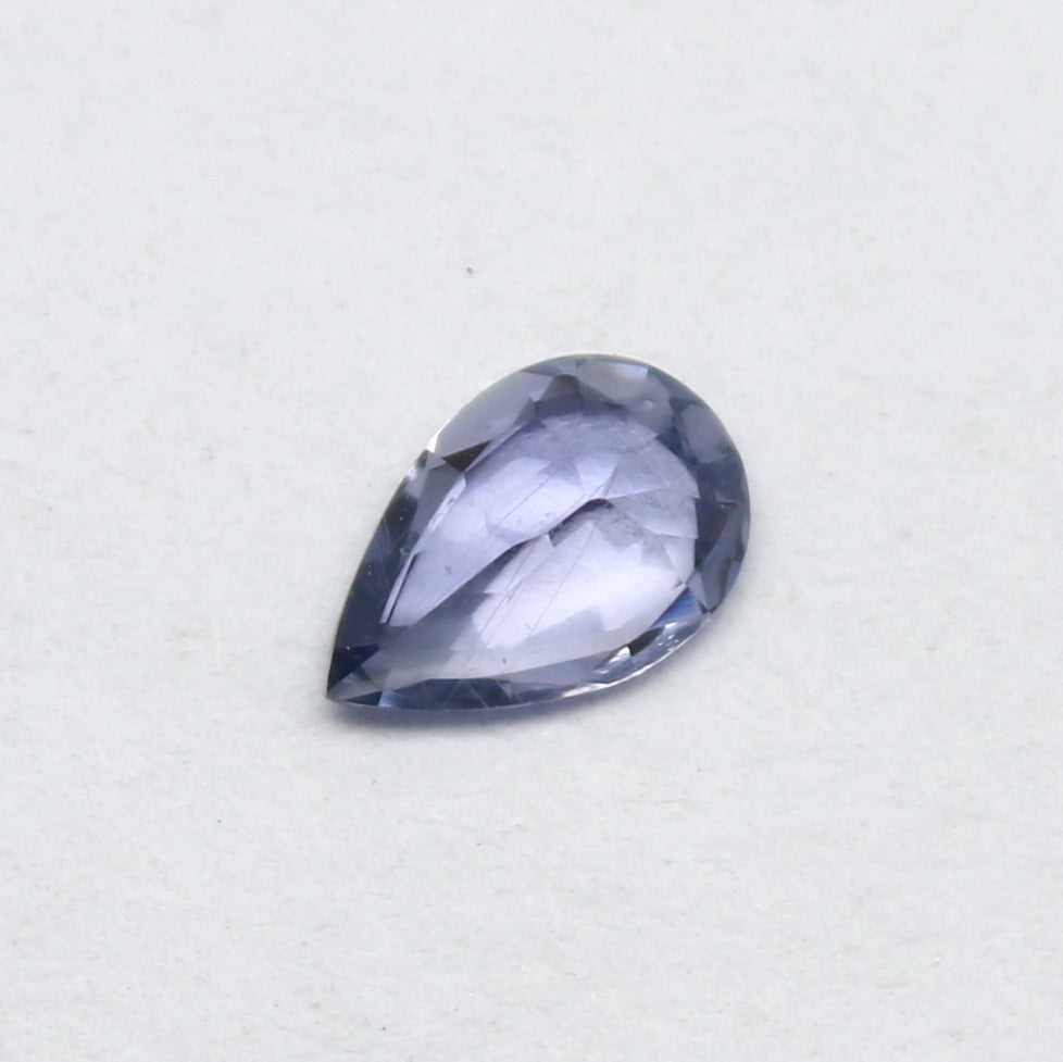 Natural Umba Sapphire 0.38 Carat 5.8x3.9 MM Pear Shape Faceted Gemstone