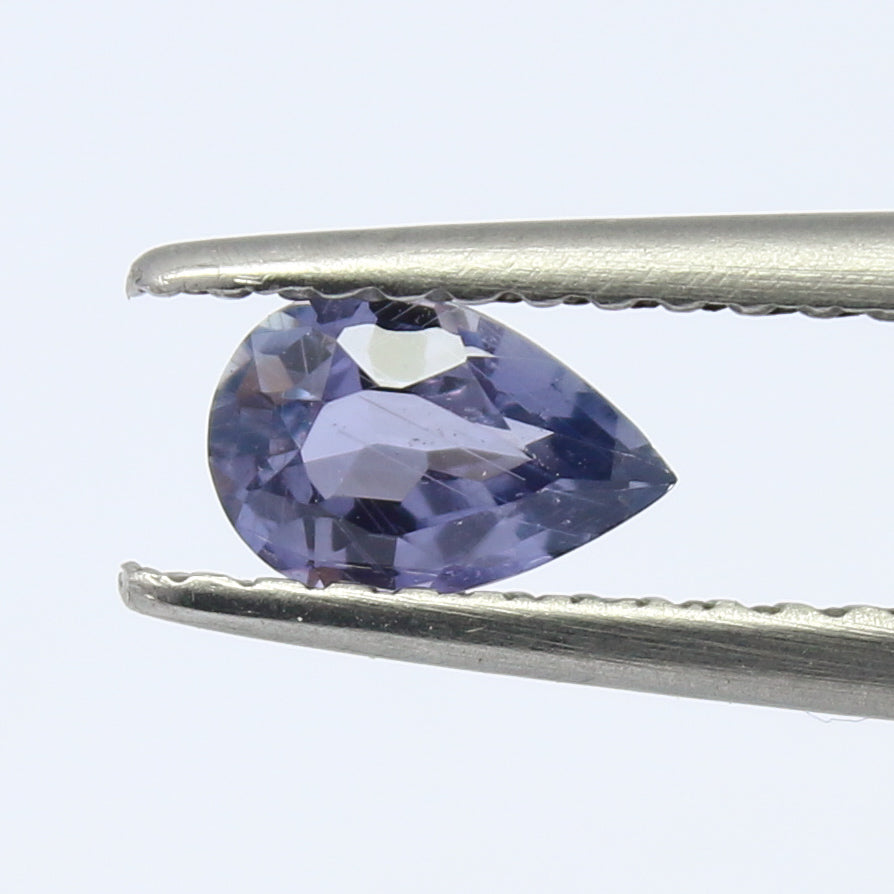 Natural Umba Sapphire 0.38 Carat 5.8x3.9 MM Pear Shape Faceted Gemstone