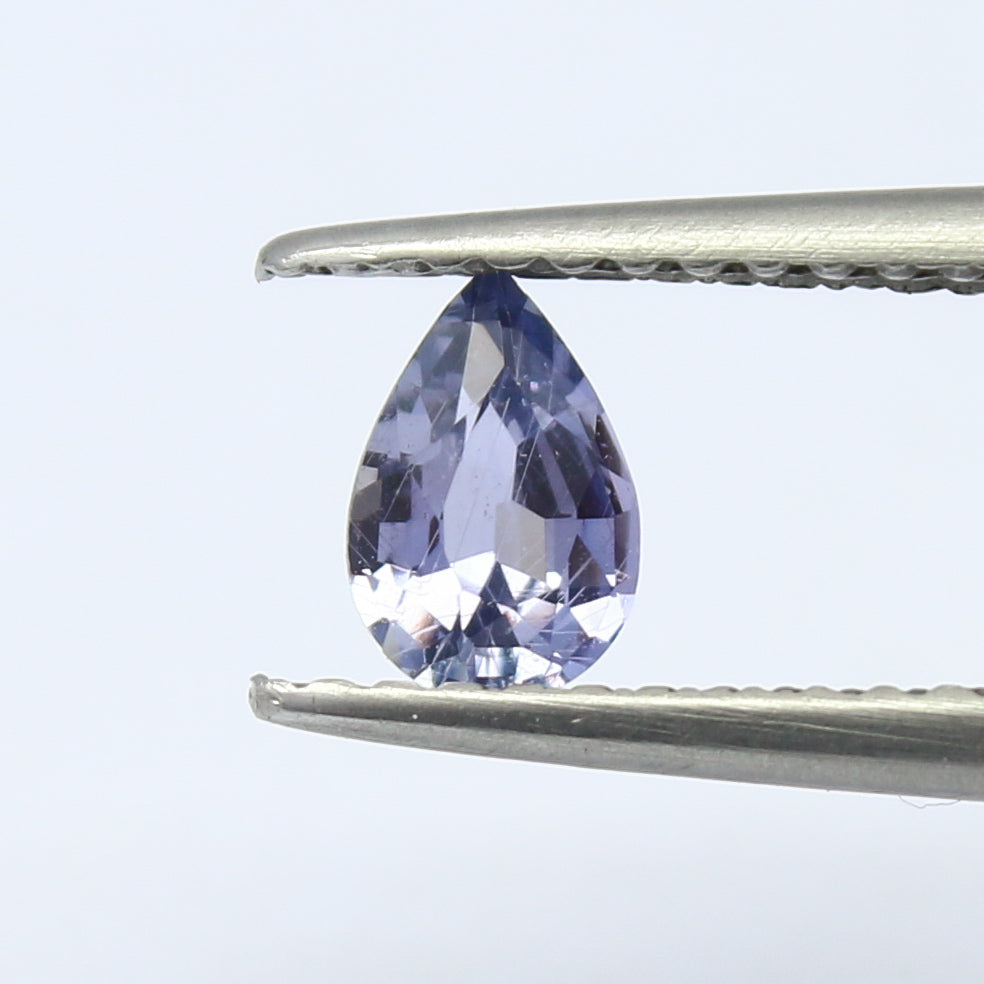 Natural Umba Sapphire 0.38 Carat 5.8x3.9 MM Pear Shape Faceted Gemstone