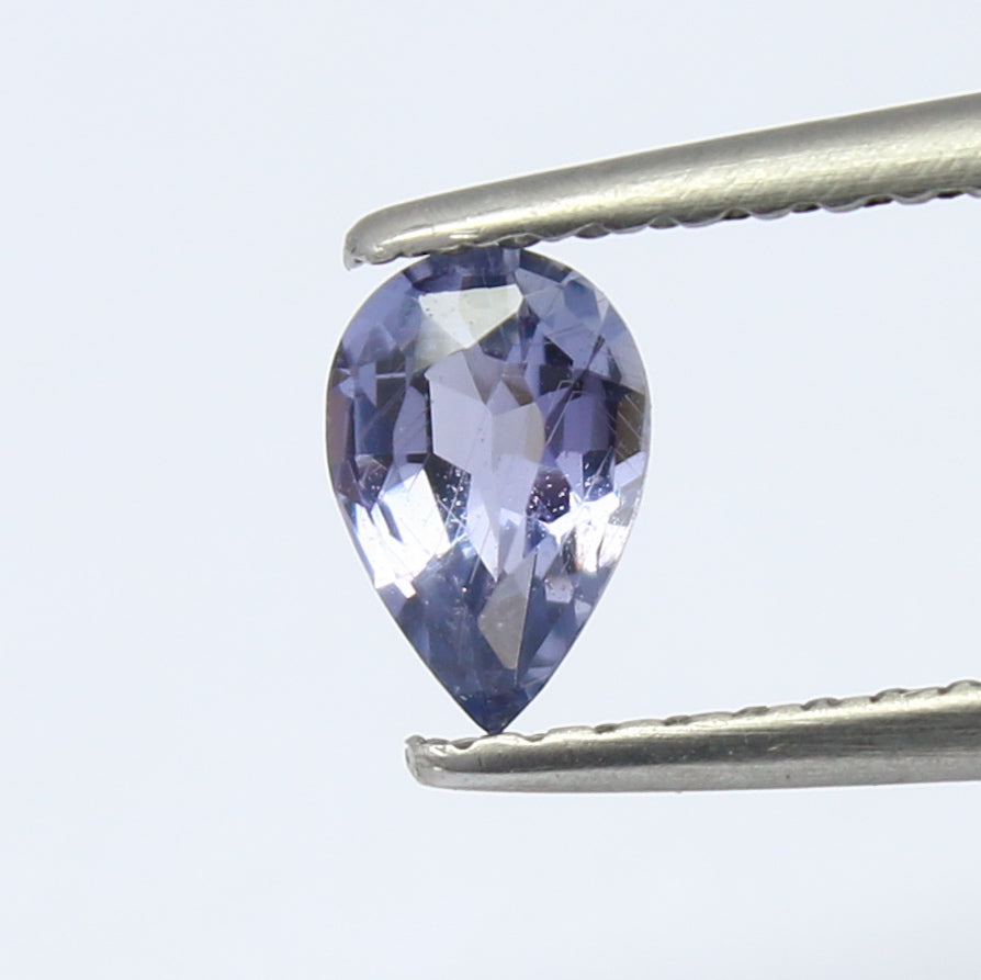 Natural Umba Sapphire 0.38 Carat 5.8x3.9 MM Pear Shape Faceted Gemstone