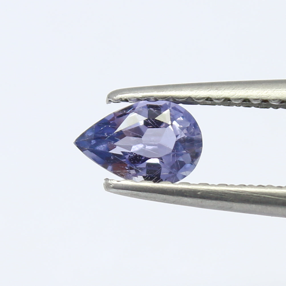 Natural Umba Sapphire 0.38 Carat 5.8x3.9 MM Pear Shape Faceted Gemstone