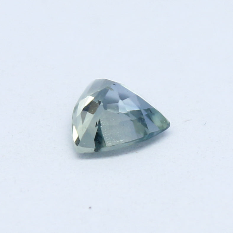 Natural Umba Sapphire 0.31 Carat 4.3x4.3 MM Trillion Shape Faceted Gemstone