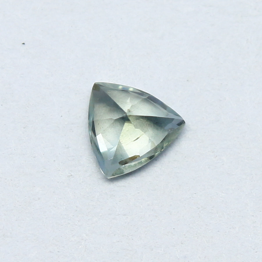 Natural Umba Sapphire 0.31 Carat 4.3x4.3 MM Trillion Shape Faceted Gemstone