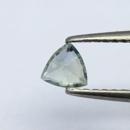 Natural Umba Sapphire 0.31 Carat 4.3x4.3 MM Trillion Shape Faceted Gemstone