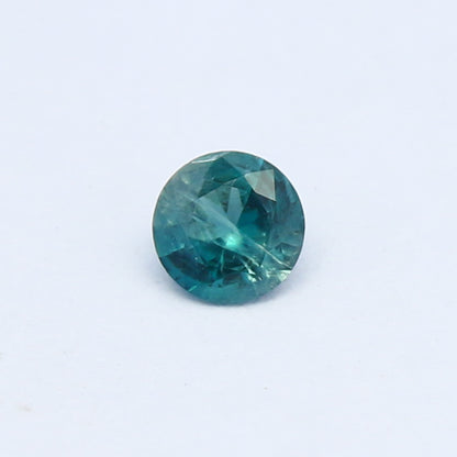 Natural Rare Grandidierite 0.10 Carat 3.3x3.3 MM Round Shape Faceted Gemstone