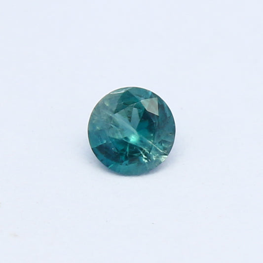 Natural Rare Grandidierite 0.10 Carat 3.3x3.3 MM Round Shape Faceted Gemstone