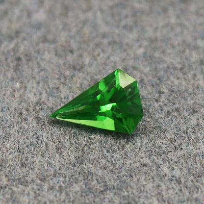 Natural Tsavorite 0.32 Carat 6.1x4.3 MM Fancy Shape Faceted Gemstone