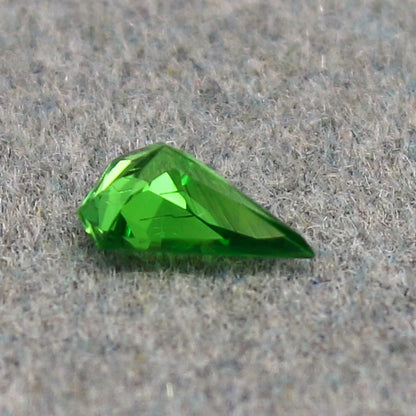 Natural Tsavorite 0.32 Carat 6.1x4.3 MM Fancy Shape Faceted Gemstone