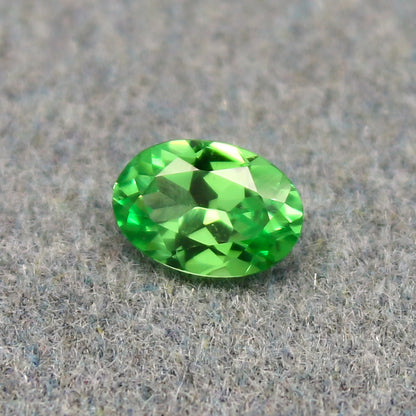 Natural Tsavorite 0.34 Carat 5.5x3.8 MM Oval shape Faceted Gemstone