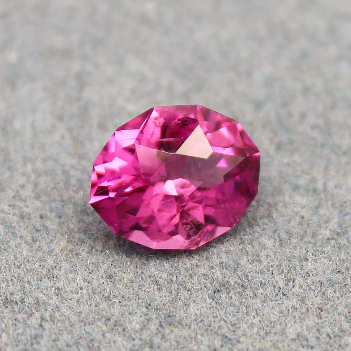 Natural Pink Tourmaline 1.30 Carat 8.5x6.9 MM Fancy Shape Faceted Gemstone