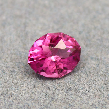 Natural Pink Tourmaline 1.30 Carat 8.5x6.9 MM Fancy Shape Faceted Gemstone