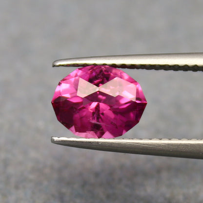 Natural Pink Tourmaline 1.30 Carat 8.5x6.9 MM Fancy Shape Faceted Gemstone