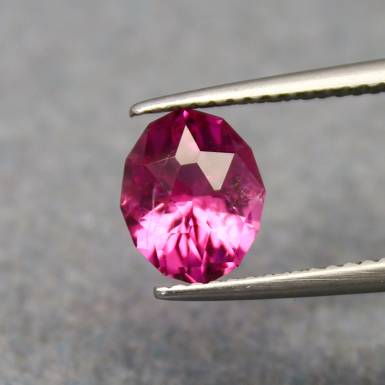 Natural Pink Tourmaline 1.30 Carat 8.5x6.9 MM Fancy Shape Faceted Gemstone