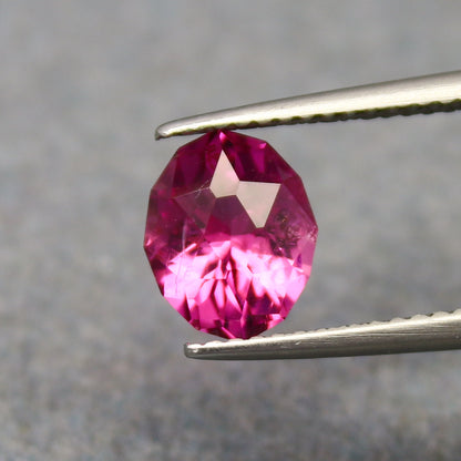 Natural Pink Tourmaline 1.30 Carat 8.5x6.9 MM Fancy Shape Faceted Gemstone