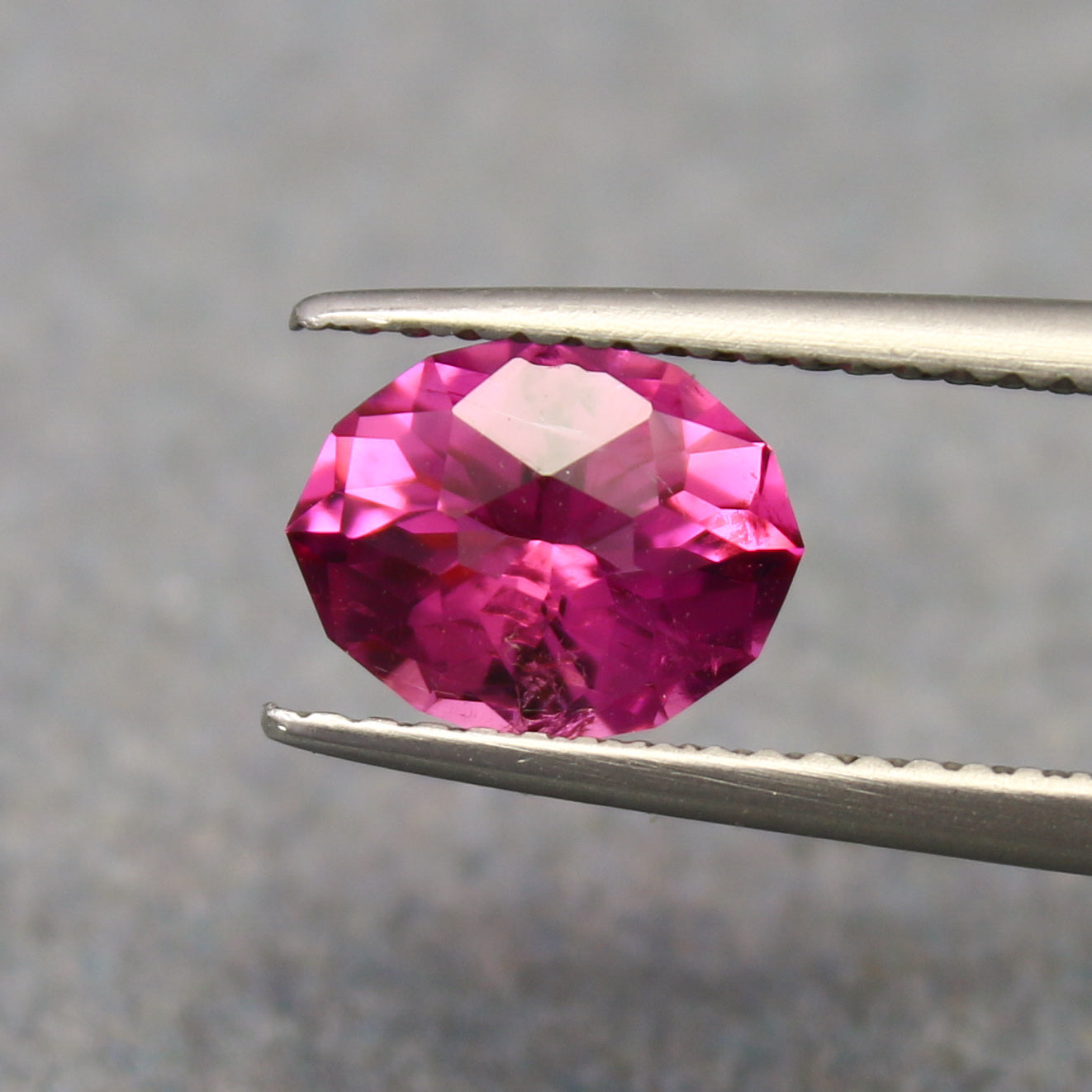 Natural Pink Tourmaline 1.30 Carat 8.5x6.9 MM Fancy Shape Faceted Gemstone