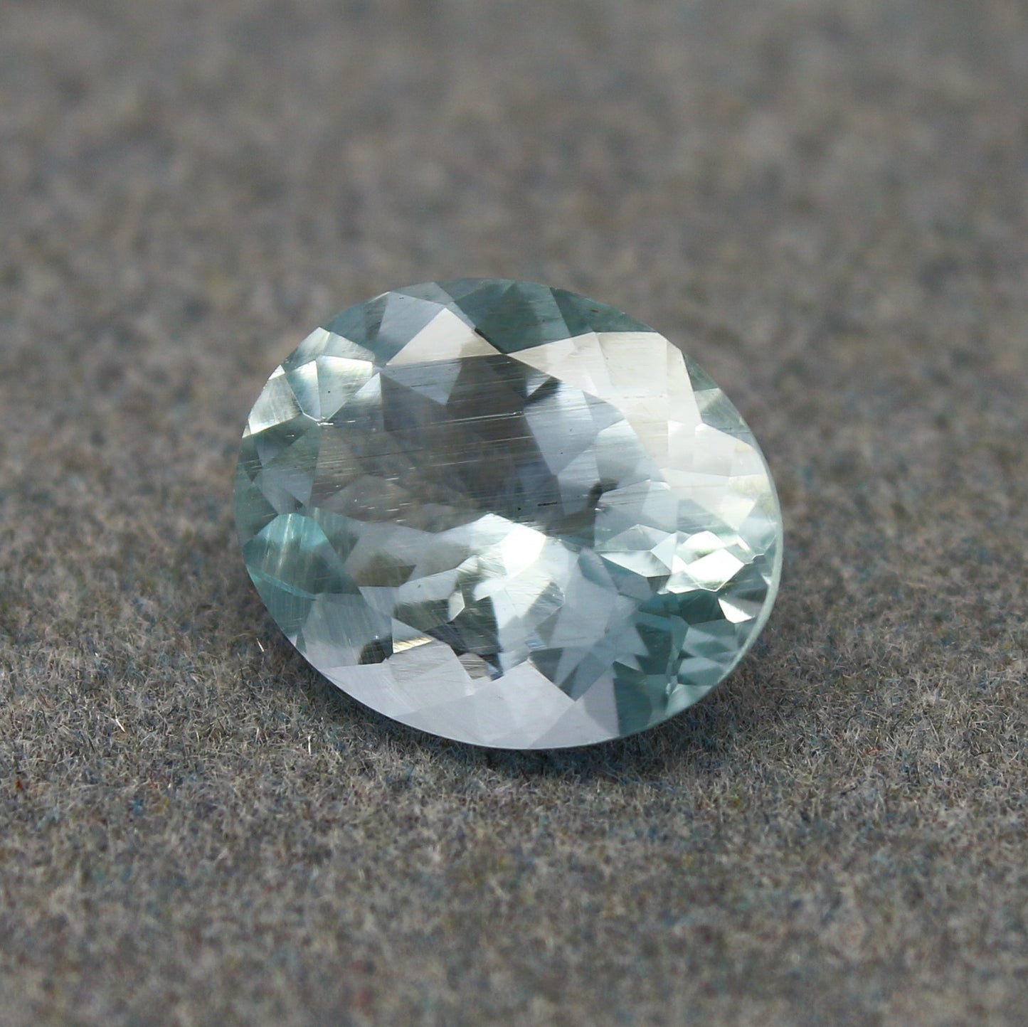 Natural Aquamarine 2.85 Carat 11x9 MM Oval Shape Faceted Gemstone