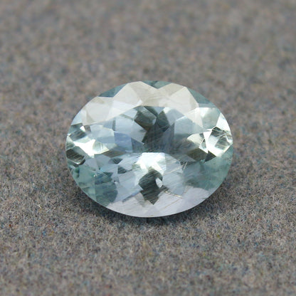 Natural Aquamarine 2.85 Carat 11x9 MM Oval Shape Faceted Gemstone