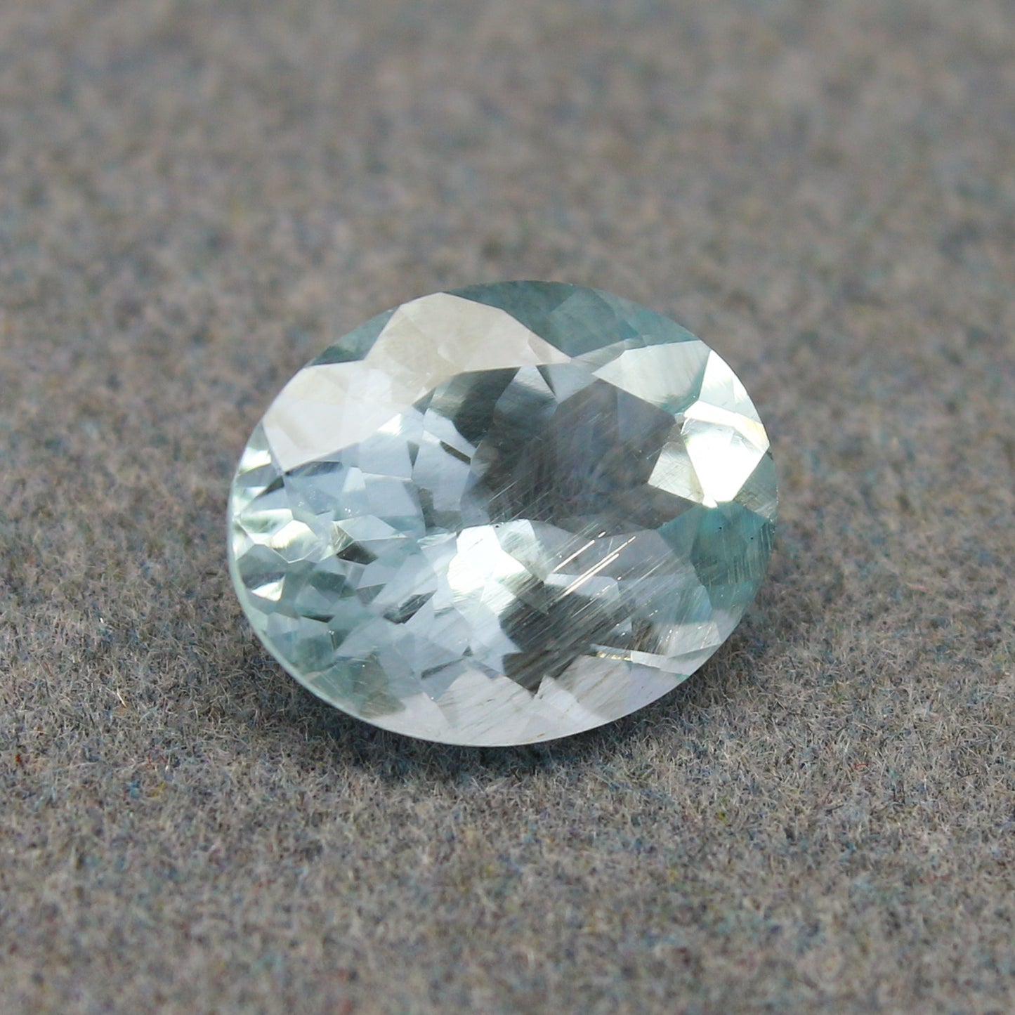 Natural Aquamarine 2.85 Carat 11x9 MM Oval Shape Faceted Gemstone