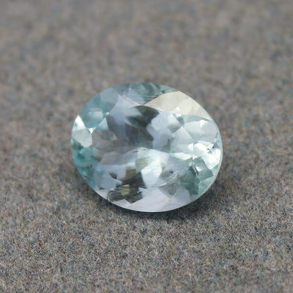 Natural Aquamarine 2.85 Carat 11x9 MM Oval Shape Faceted Gemstone