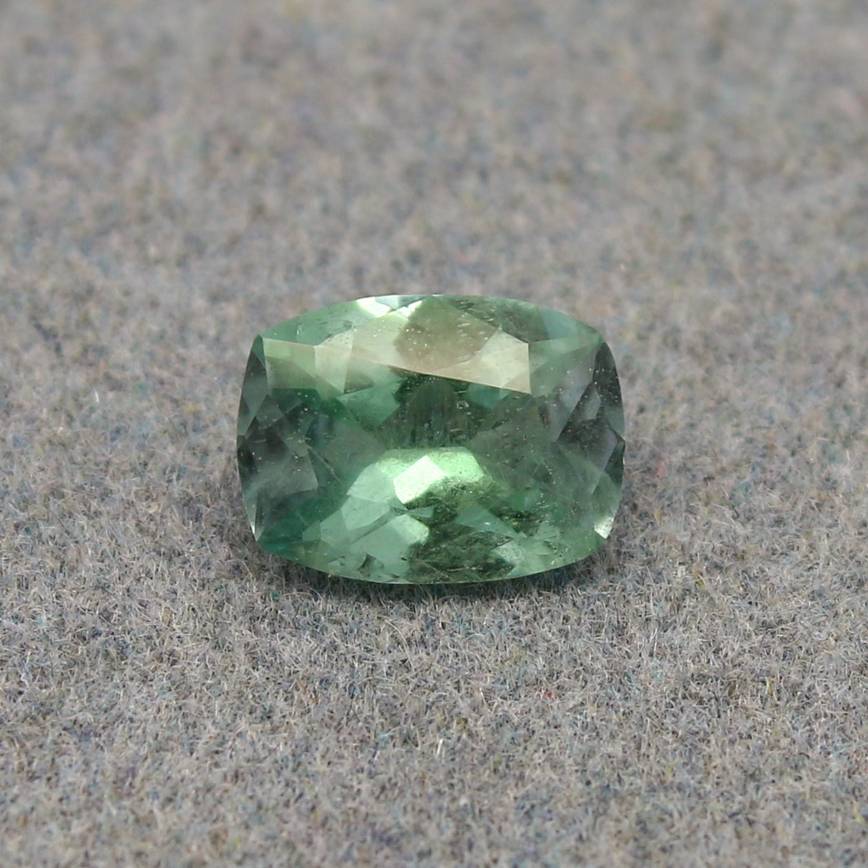 Natural Rare Kornerupine 1.00 Carat 7.7x5.7 MM Cushion Shape Faceted Gemstone