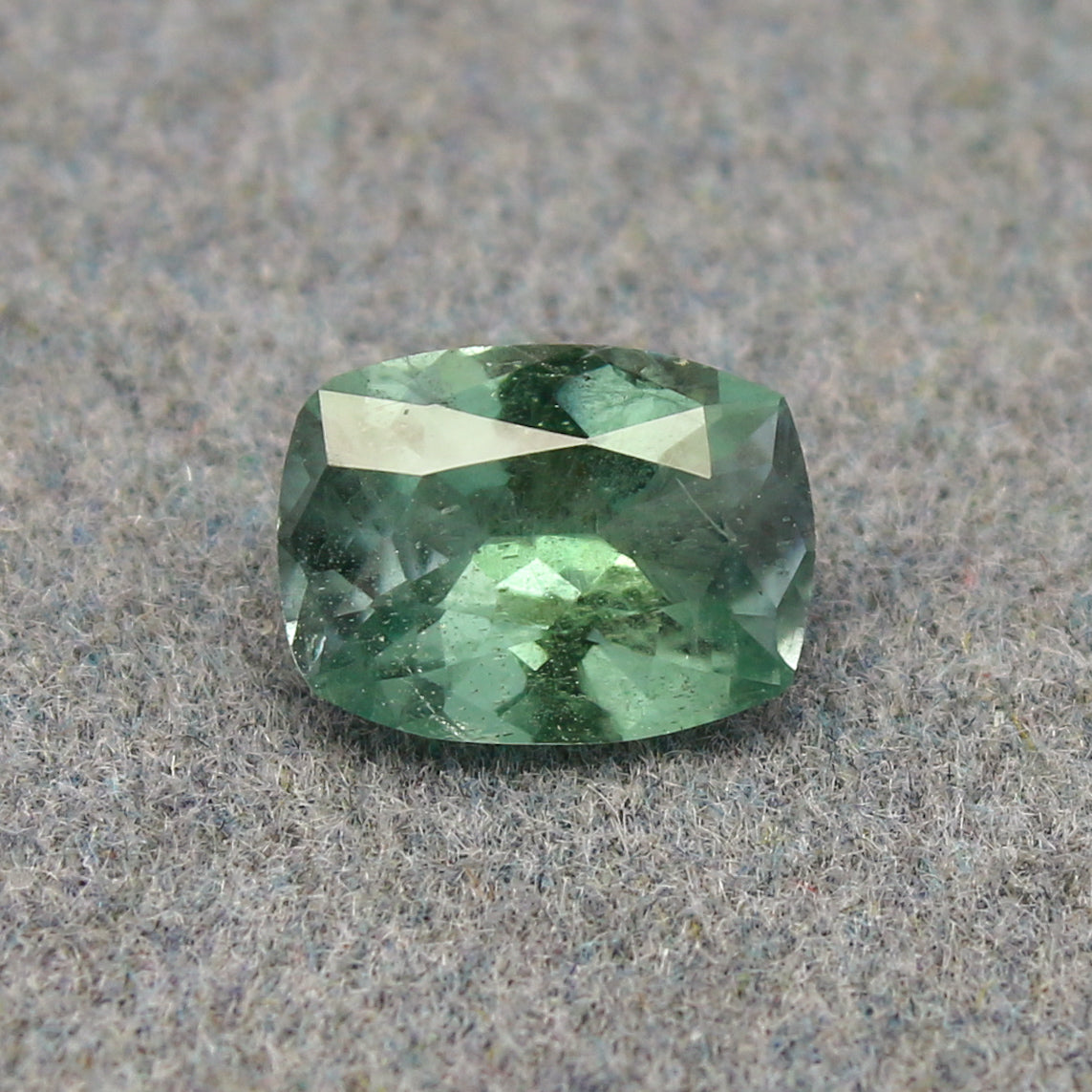 Natural Rare Kornerupine 1.00 Carat 7.7x5.7 MM Cushion Shape Faceted Gemstone