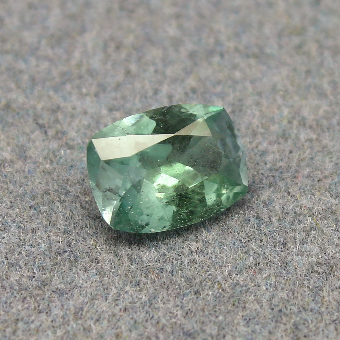 Natural Rare Kornerupine 1.00 Carat 7.7x5.7 MM Cushion Shape Faceted Gemstone