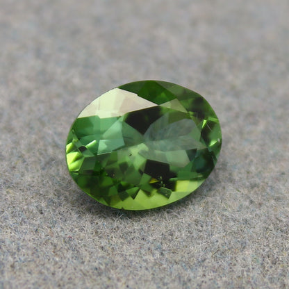 Natural Green Tourmaline 1.72 Carat 9x7 MM Oval Shape Faceted Gemstone