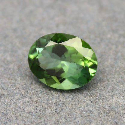 Natural Green Tourmaline 1.72 Carat 9x7 MM Oval Shape Faceted Gemstone