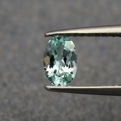 Natural Paraiba Tourmaline 0.40 Carat 6x4 MM Oval Shape Faceted Gemstone