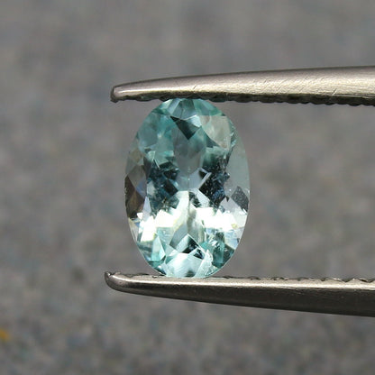 Natural Paraiba Tourmaline 0.45 Carat 6.3x4.3 MM Oval Shape Faceted Gemstone