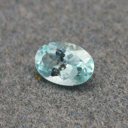 Natural Paraiba Tourmaline 0.45 Carat 6.3x4.3 MM Oval Shape Faceted Gemstone