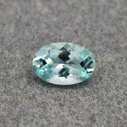 Natural Paraiba Tourmaline 0.45 Carat 6.3x4.3 MM Oval Shape Faceted Gemstone