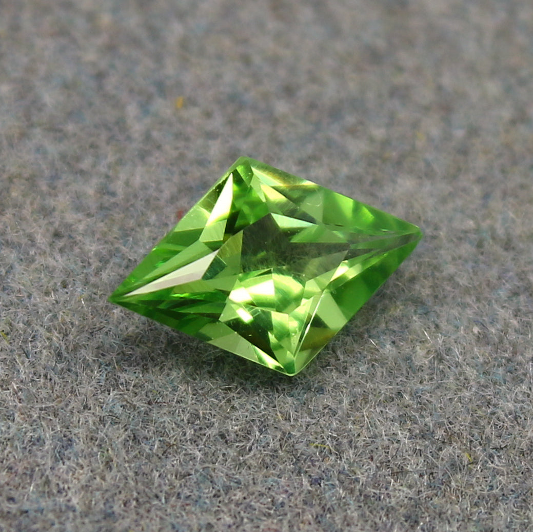 Natural Tsavorite Garnet 0.58 Carat 8.2x5.4 MM Fancy Shape Faceted Gemstone