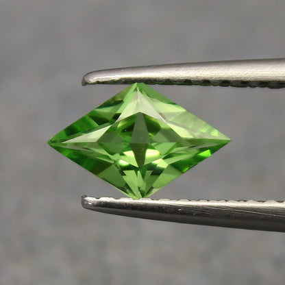 Natural Tsavorite Garnet 0.58 Carat 8.2x5.4 MM Fancy Shape Faceted Gemstone