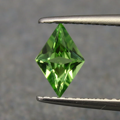 Natural Tsavorite Garnet 0.58 Carat 8.2x5.4 MM Fancy Shape Faceted Gemstone