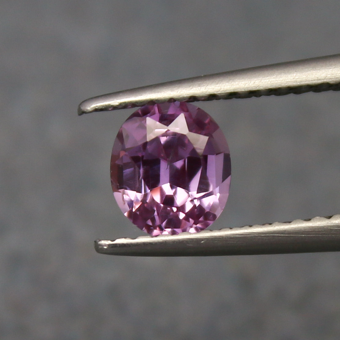 Natural Pink Sapphire 0.75 Carat 5.8x5 MM Oval Shape Faceted Gemstone