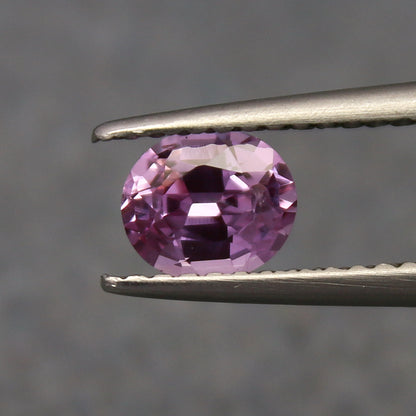 Natural Pink Sapphire 0.75 Carat 5.8x5 MM Oval Shape Faceted Gemstone