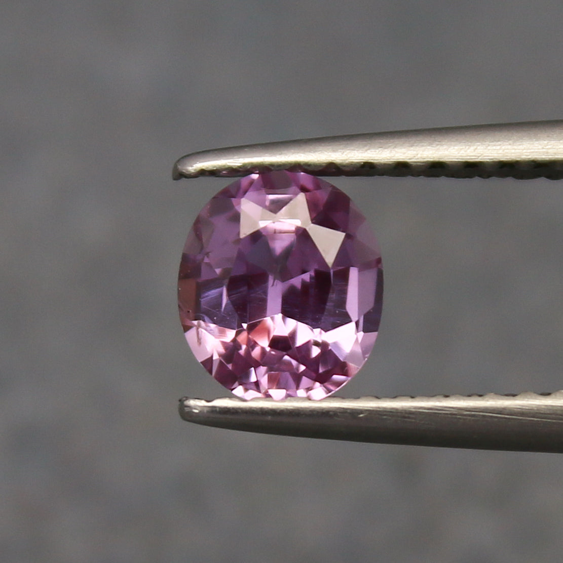 Natural Pink Sapphire 0.75 Carat 5.8x5 MM Oval Shape Faceted Gemstone