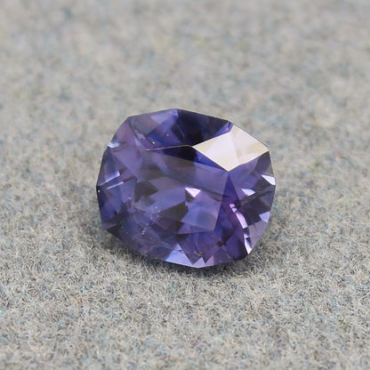 Natural Color Change Sapphire 1.02 Carat 6.6x5.7 MM Fancy Cut Faceted Gemstone