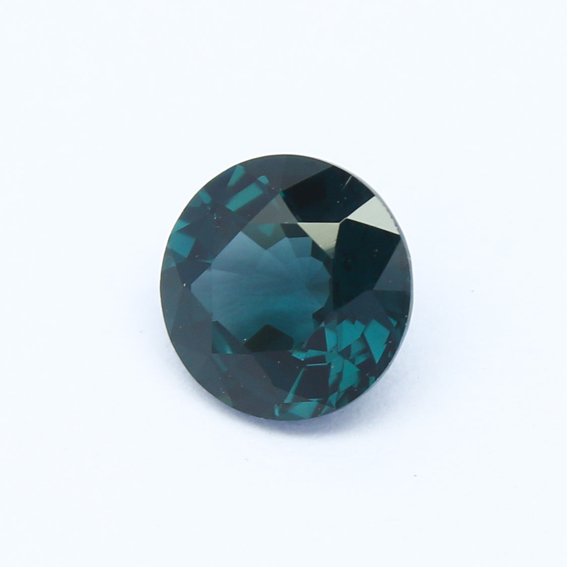 Natural Teal Spinel 1.42 Carat 7x7 MM Round Shape Faceted Gemstone