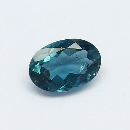 Natural Indicolite Tourmaline 0.61 Carat 6.7x4.7 MM 0val Faceted Gemstone