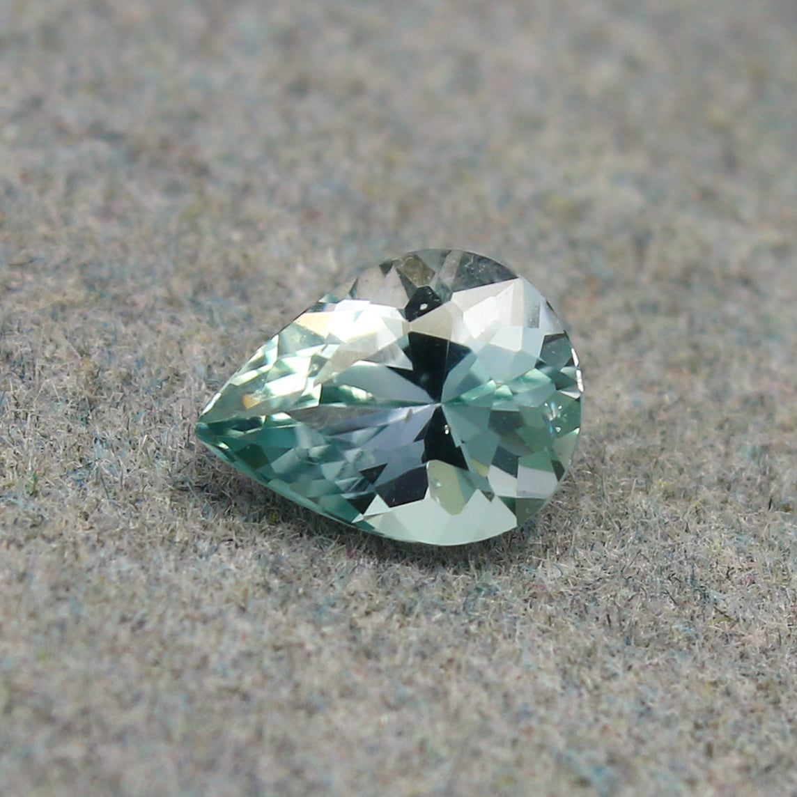 Natural Rare Kornerupine 0.63 Carat 6.5x5 MM Pear Shape Faceted Gemstone