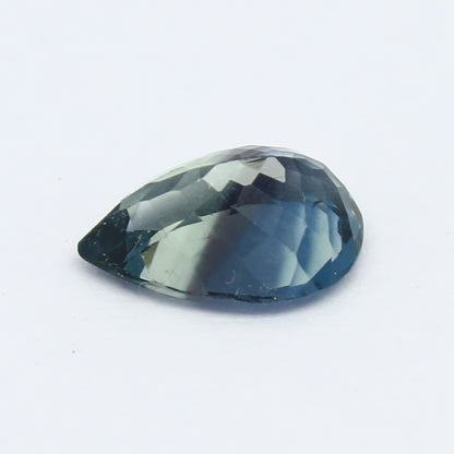 Natural Rare Bi-color Tourmaline 1.84 Carat 10x7 MM Pear Shape Faceted Gemstone