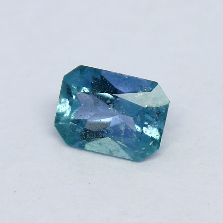 Natural Rare Blue Kornerupine 0.52 Carat 5.7x4.2 MM Octagon Shape Faceted Gemstone