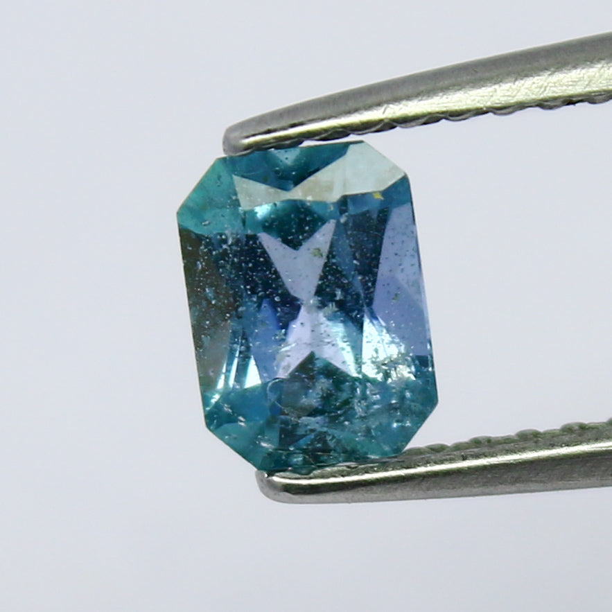 Natural Rare Blue Kornerupine 0.52 Carat 5.7x4.2 MM Octagon Shape Faceted Gemstone