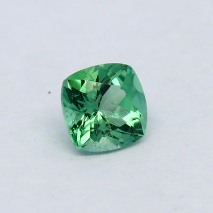 Natural Rare Kornerupine 0.45 Carat 4.6x4.6 MM Cushion Shape Faceted Gemstone