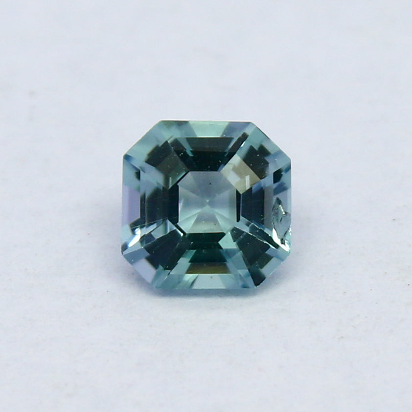 Natural Rare Blue Kornerupine 0.39 Carat 4.3x4.3 MM Octagon Shape Faceted Gemstone