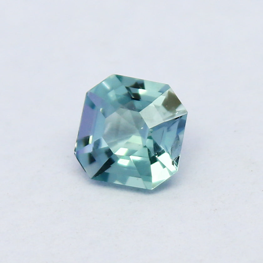 Natural Rare Blue Kornerupine 0.39 Carat 4.3x4.3 MM Octagon Shape Faceted Gemstone