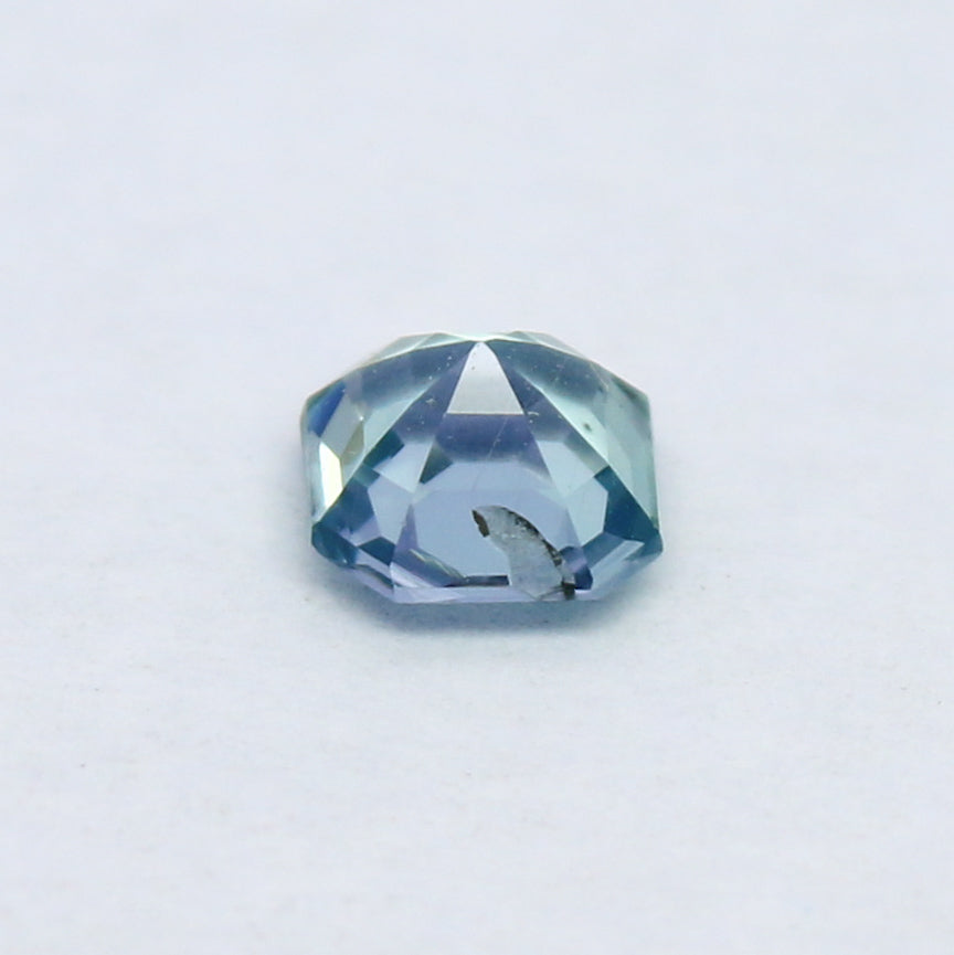 Natural Rare Blue Kornerupine 0.39 Carat 4.3x4.3 MM Octagon Shape Faceted Gemstone